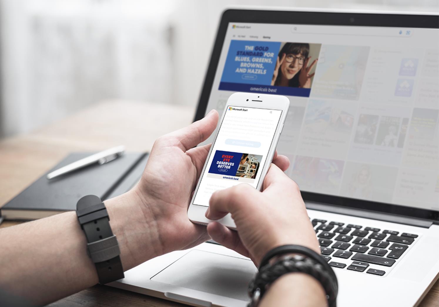 America’s Best | Clearly a win: America’s Best sharpens its focus with Microsoft ads